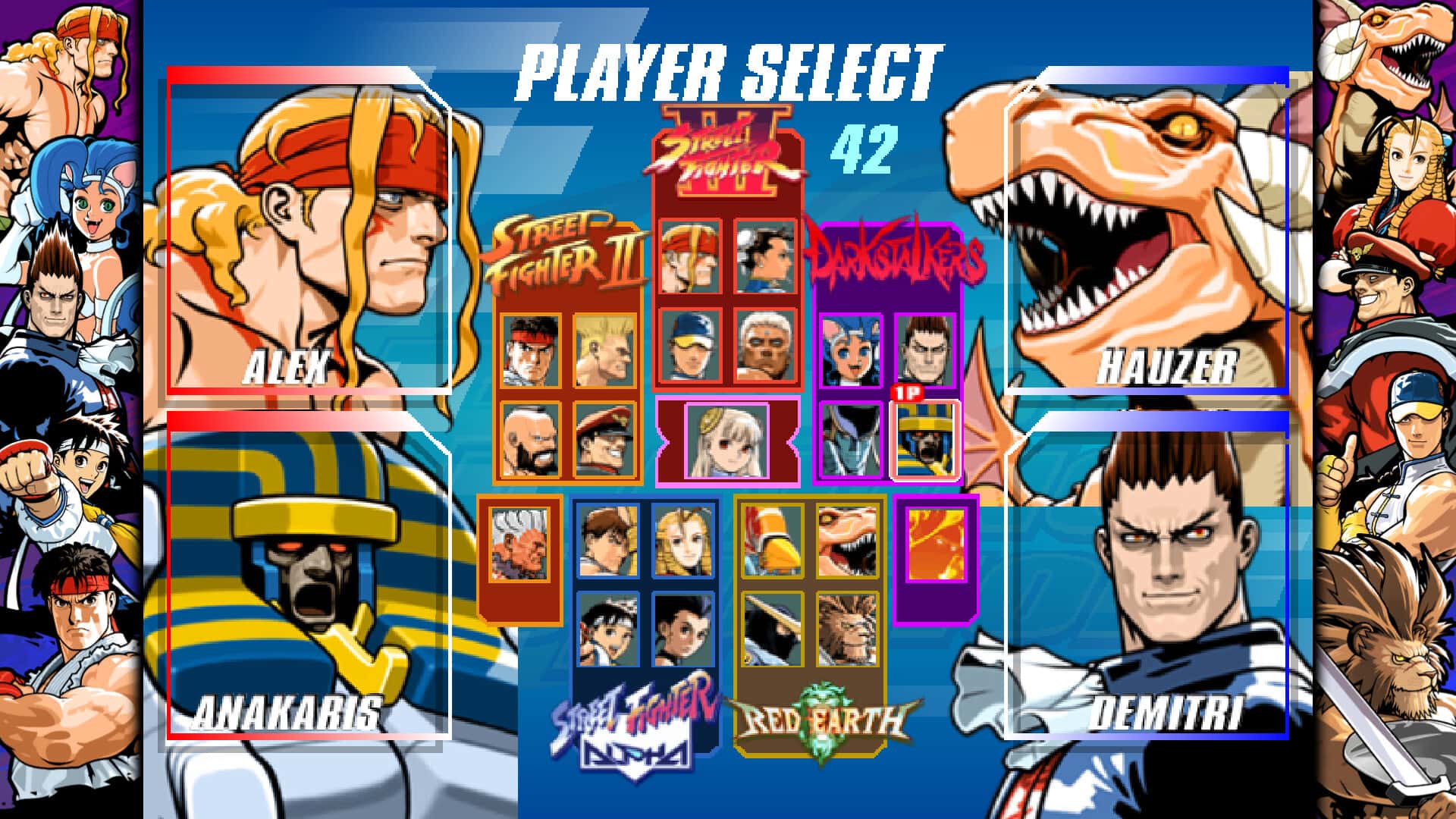 卡普空格斗合集2 Capcom Fighting Collection 2 中文版游戏封面